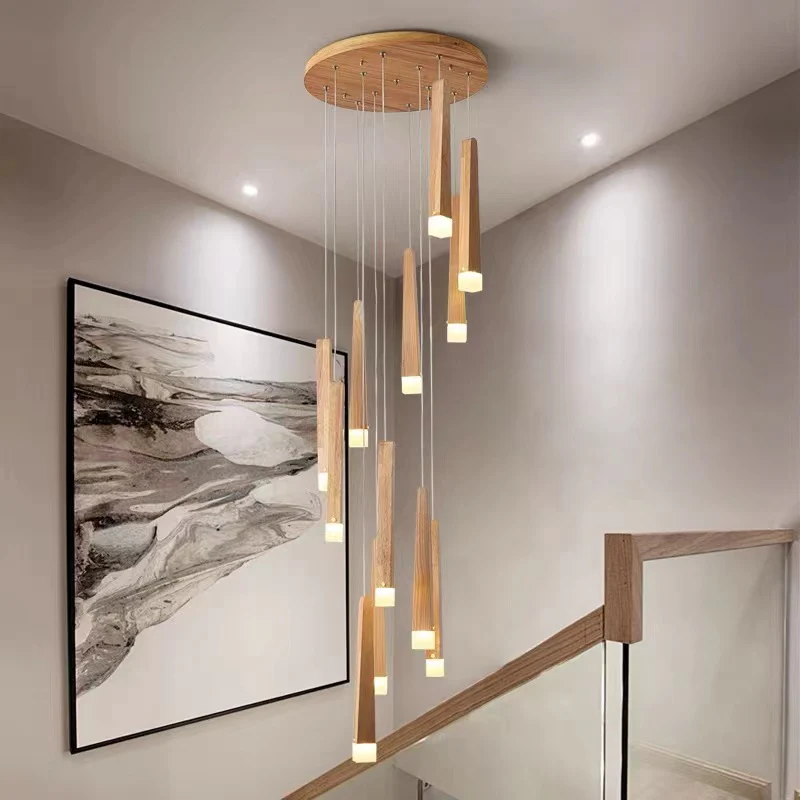 خريد لوستر چوبی