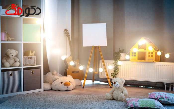 نور مناسب برای اتاق کودک