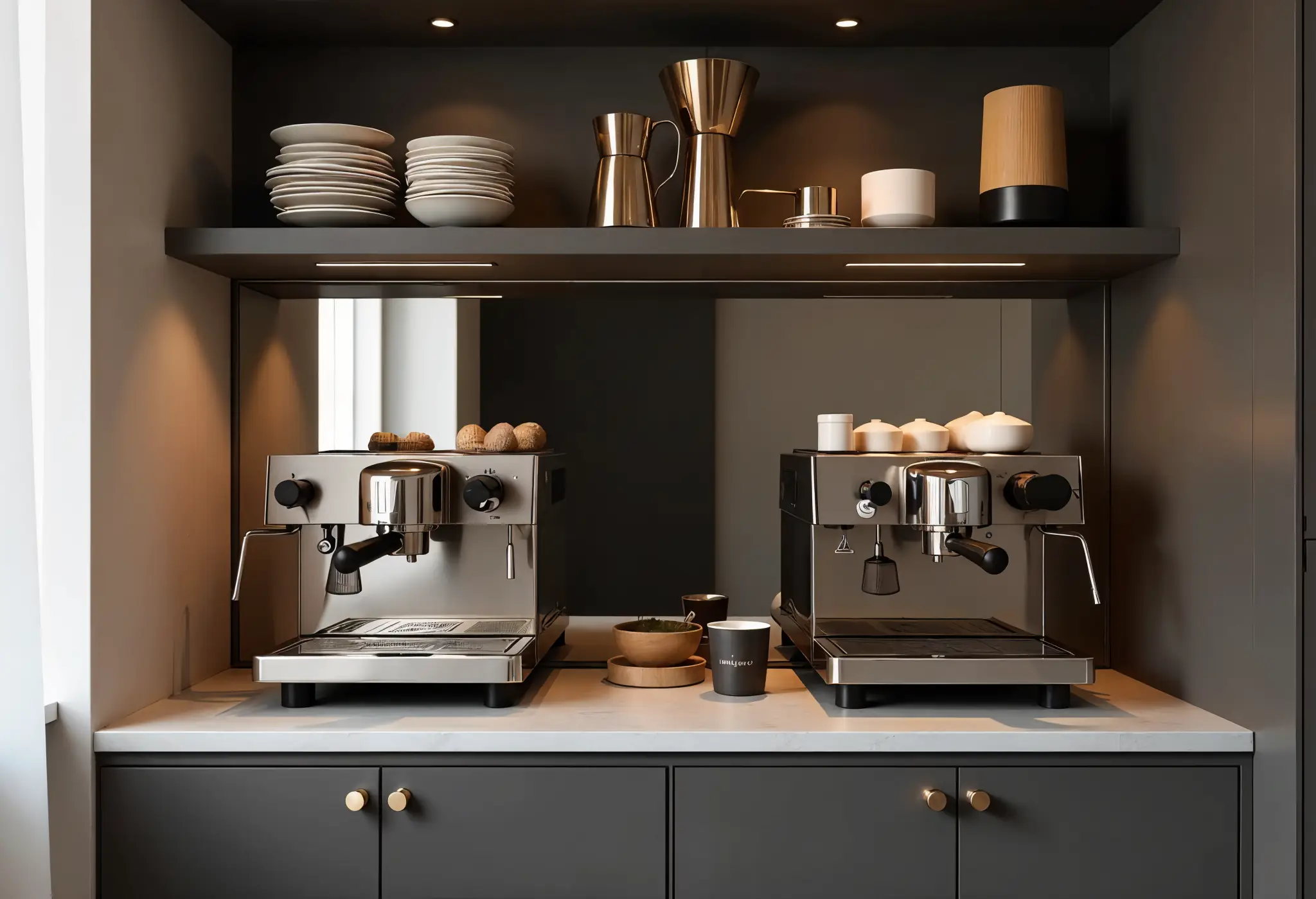 طراحی و ابعاد کافی بار