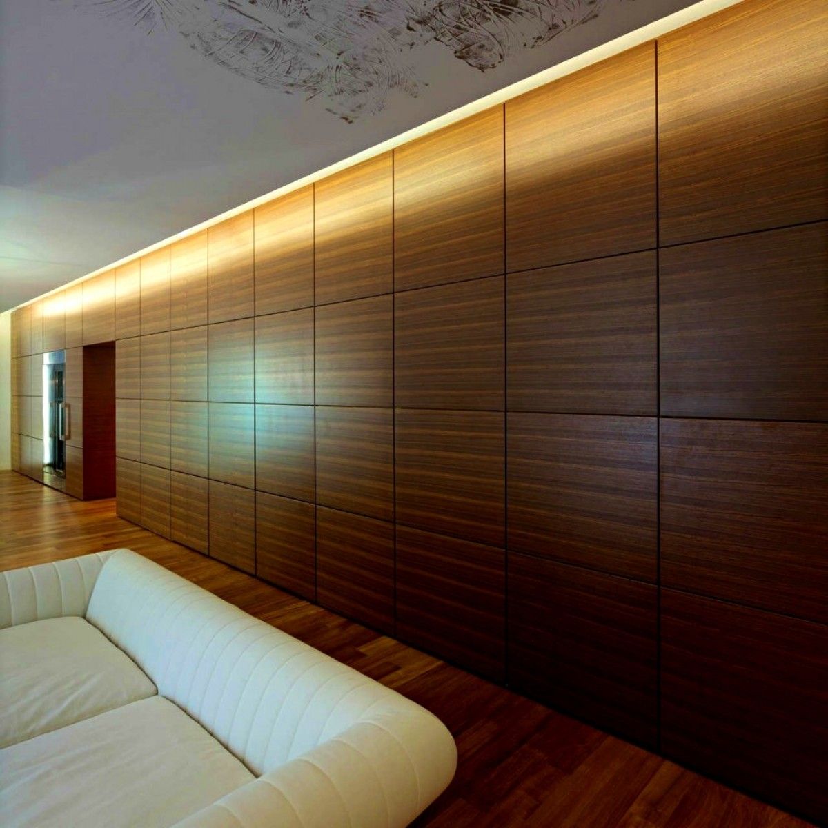 دیوارپوش چوبی مدرن