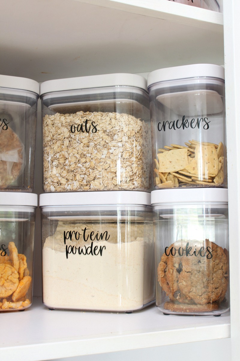 Use Clear Containers and Labels