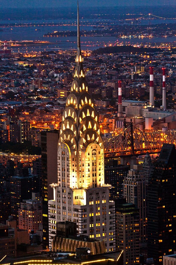 معماری آرت دکو در ساختمان کرایسلر در منهتن