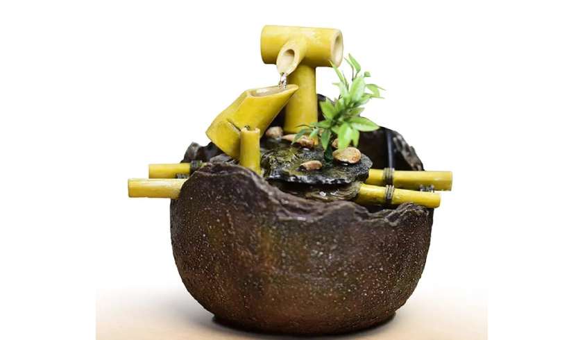 آبنمای بامبو خانگی