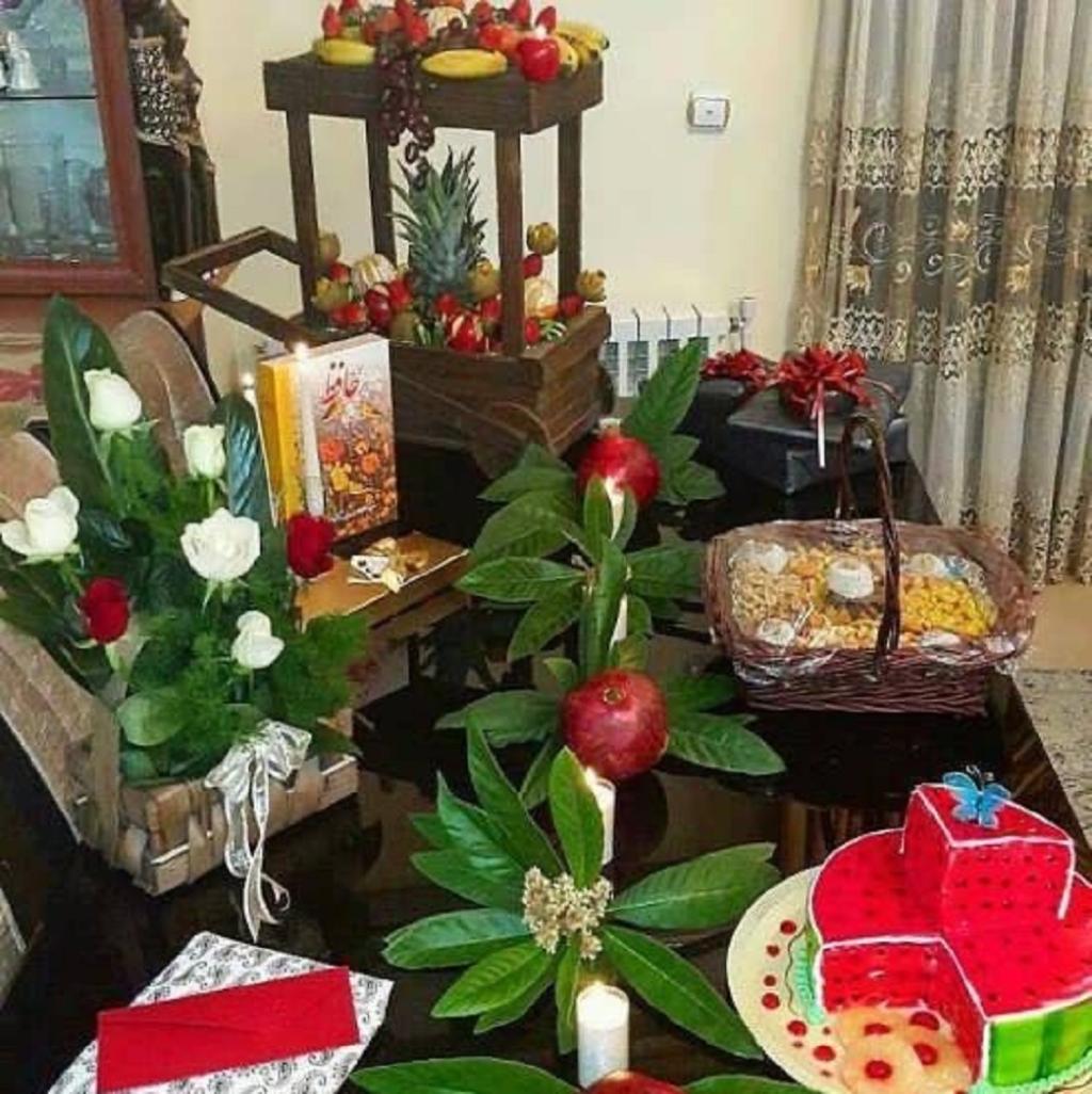 عکس خفن دیزاین شب یلدا برای عروس