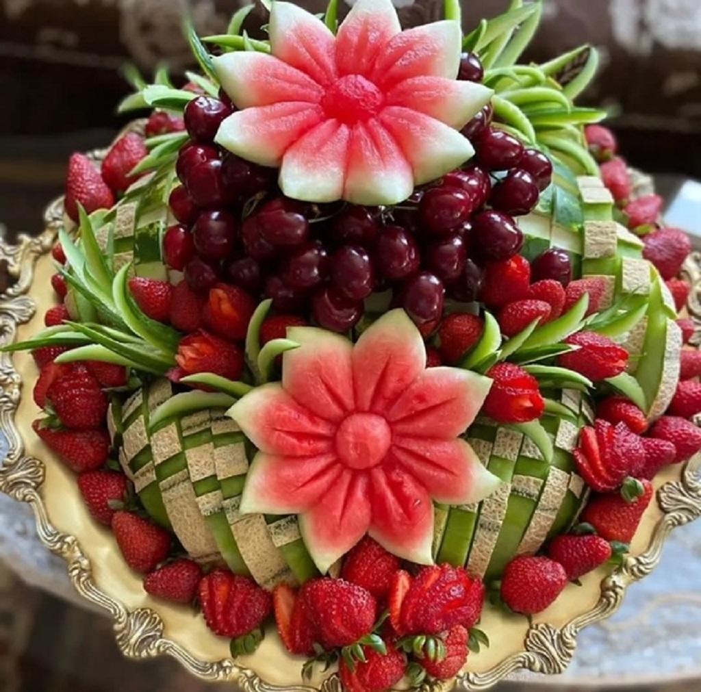 عکس خفن دیزاین شب یلدا برای عروس