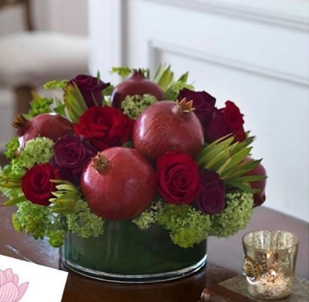 عکس خفن دیزاین شب یلدا برای عروس