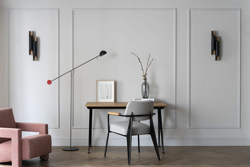 چراغ دیواری دکوراتیو در فضاهای اداری و تجاری