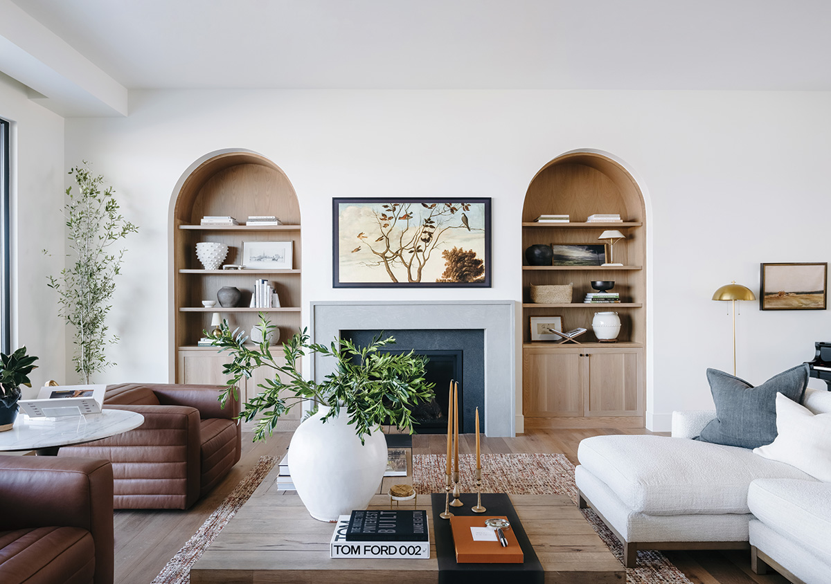 دکوراسیون اتاق نشیمن دنج و مدرن