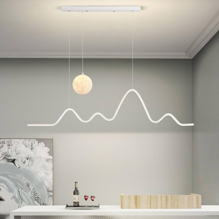 محل قرارگیری لوسترهای خطی در دکوراسیون