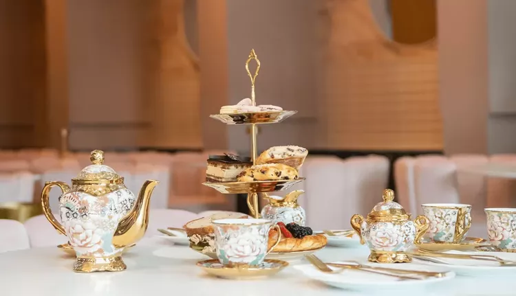 سرویس چای خوری مناسب جهیزیه عروس