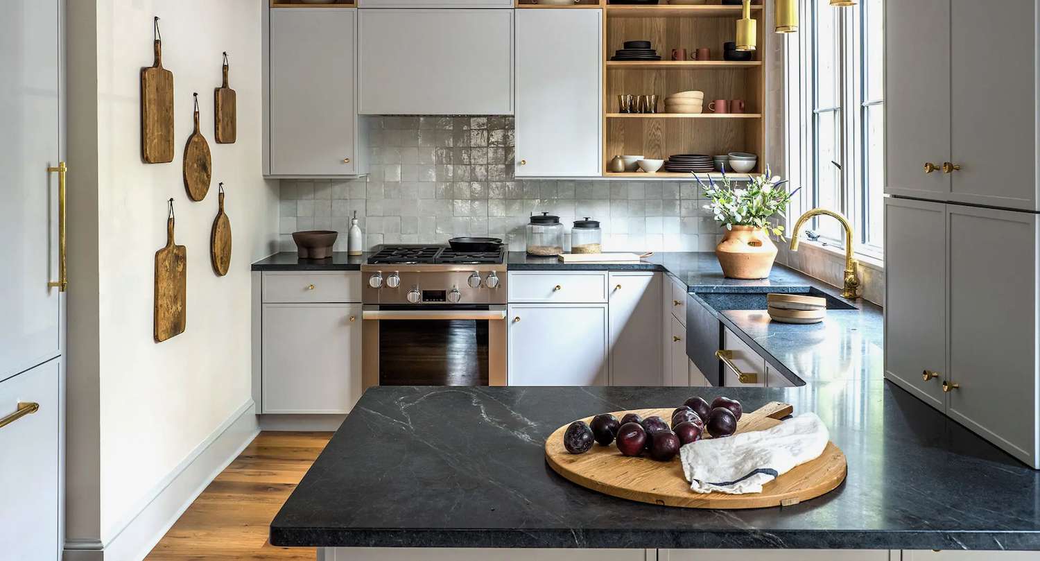 چیدمان کابینت آشپزخانه کوچک