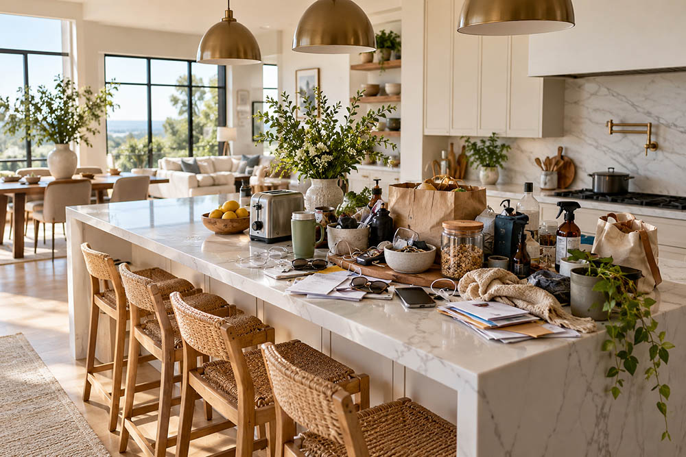 چرا بعضی وسایل روی اپن آشپزخانه باعث شلوغی می‌شوند؟