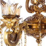 لوستر دایکاست چشمه نور6 شعله کد M3510/6A آنتیک