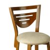 صندلی چوبی چشمه نور کد S-201/BR-CR کرم