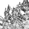 لوستر کریستالی چشمه نور 15 شعله کد 2644/10C کروم