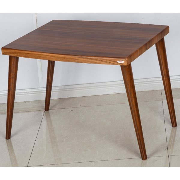 میز عسلی چوبی چشمه نور کد D-122-BR مجموعه 3 عددی