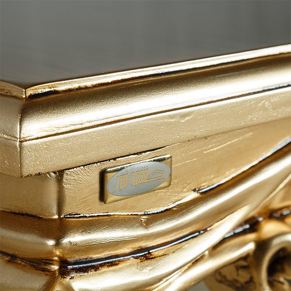 میز عسلی چوبی چشمه نور کد M-402-G مجموعه 2 عددی