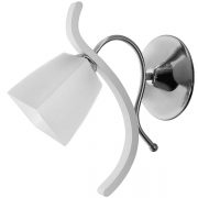 چراغ دیواری چوب و استیل چشمه نور کد 838.1W-CWT کروم