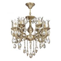 لوستر دایکاست چشمه نور کد S3567/4-4-A آنتیک