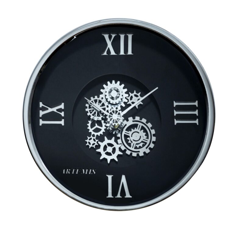 ساعت دیواری مشکی