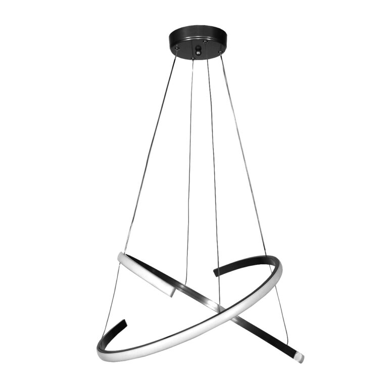 لوستر فلزی مشکی