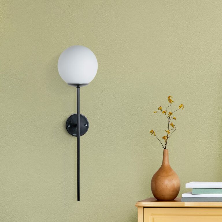 دیوارکوب فلزی مشکی