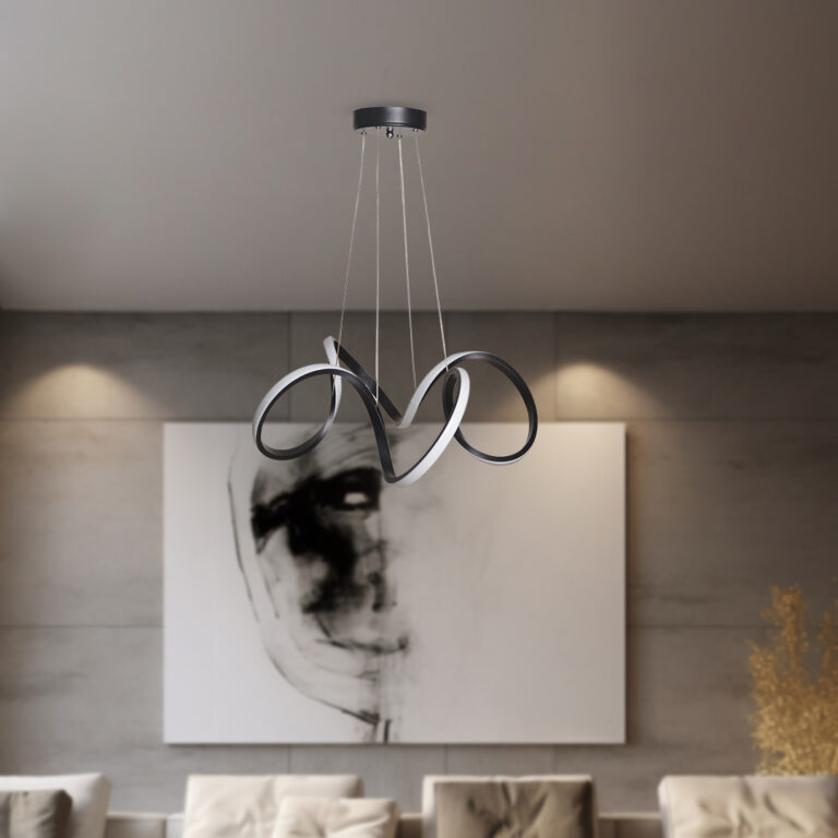 چراغ آویز چشمه نور کد A6378/4H