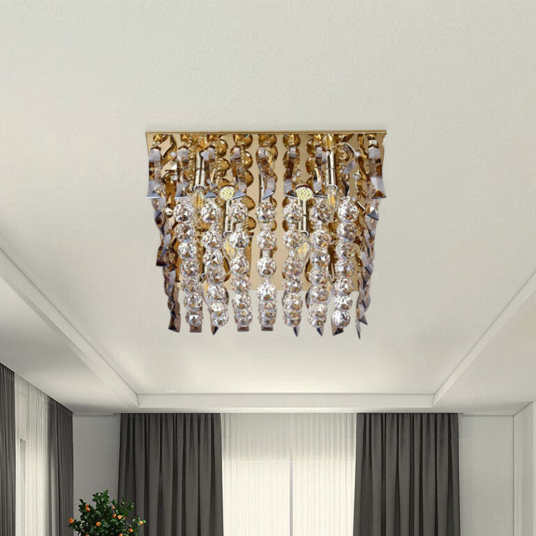 چراغ سقفی کریستالی