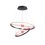 لوستر مدرن چشمه نور کد L6312/2H - Image 10