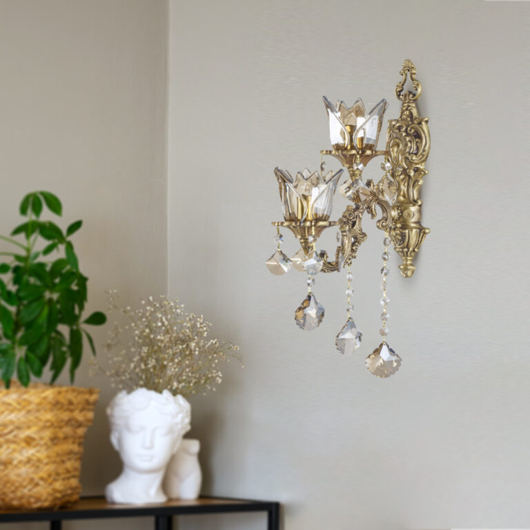 دیوارکوب آنتیک 2 شاخه