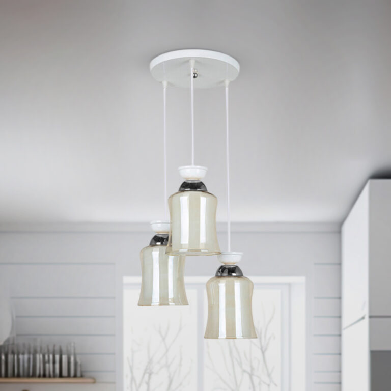 لوستر 3 شعله نامنظم