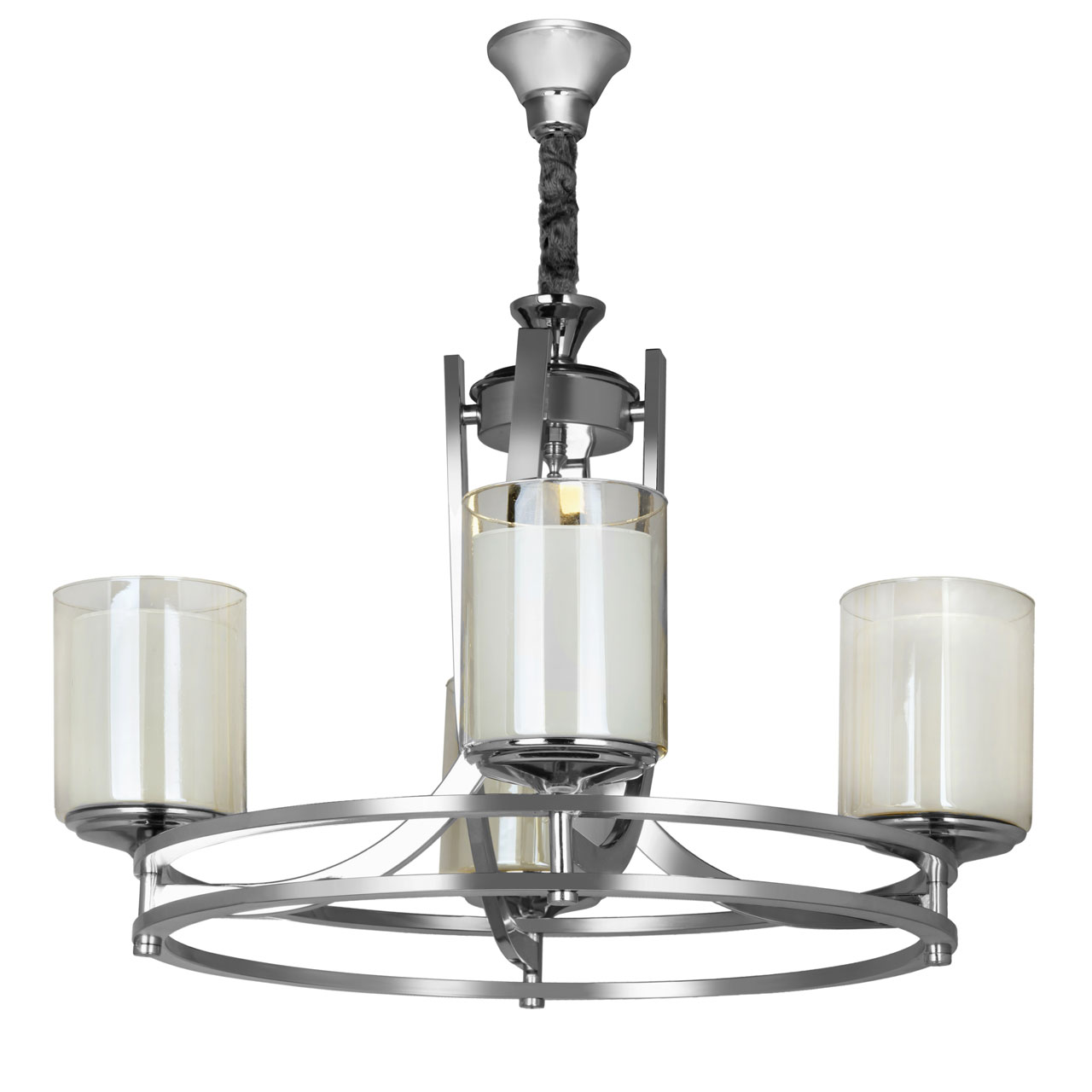 لوستر 4 شعله چشمه نور کد N2667/4C کروم لوستر 4 شعله چشمه نور کد N2667/4C کروم