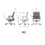 صندلی کارمندی I62 لیو