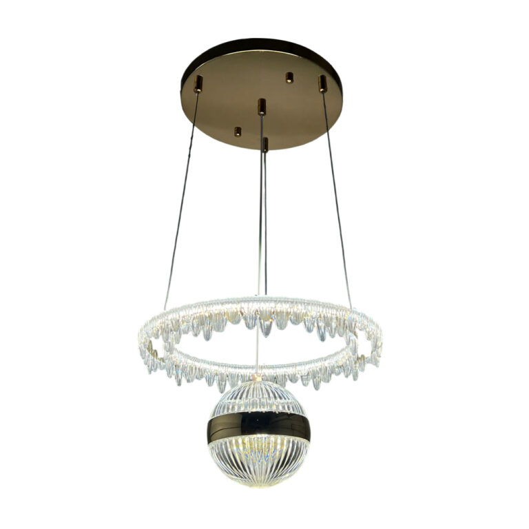 لوستر با کریستال