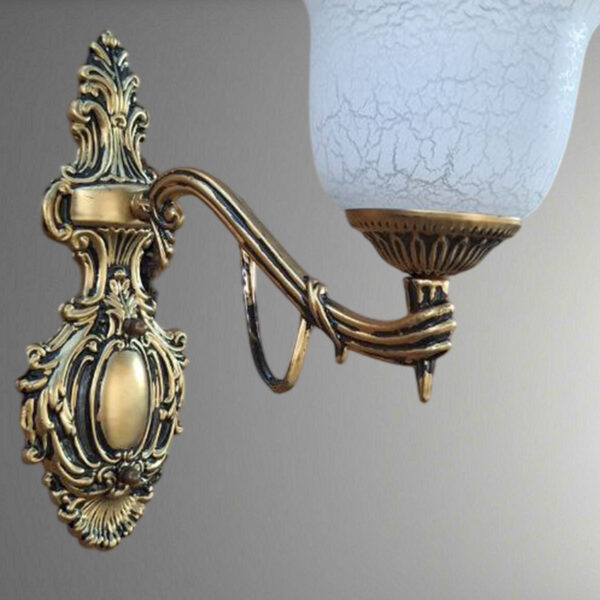 چراغ دیواری تزئینی سفید