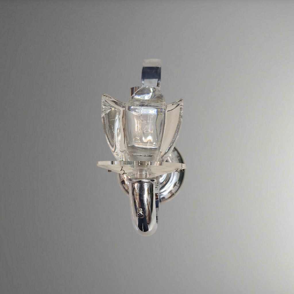 چراغ دیواری مدرن کریستالی