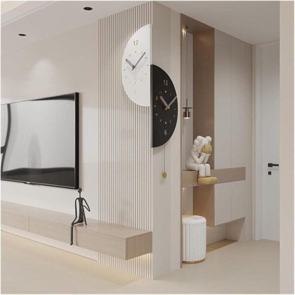 ساعت دیواری دو طرفه