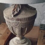 آباژور چوبی دست ساز