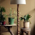 آباژور چوبی ایستاده