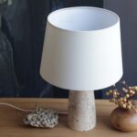 آباژور رومیزی با نور ملایم