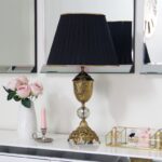 آباژور رومیزی لوتوس لایت مدل الینا مشکی - Image 3