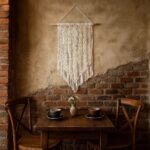 دیوارکوب مکرومه