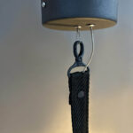 لوستر آویز مدرن مشکی