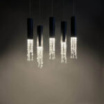 آویز مدرن کریستال دار