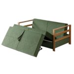 صندلی تخت خواب شو چوبی