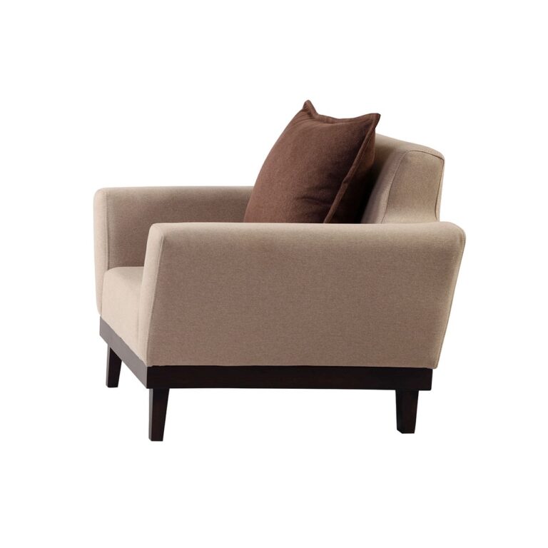 صندلی قهوه ای