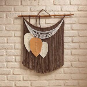 دیوارکوب مکرومه تزئینی