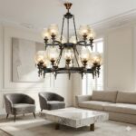 لوستر 18 شعله کد 1702/18 چشمه نور - Image 2