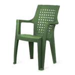 صندلی پلاستیکی سبز