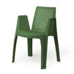 صندلی پلاستیکی سبز
